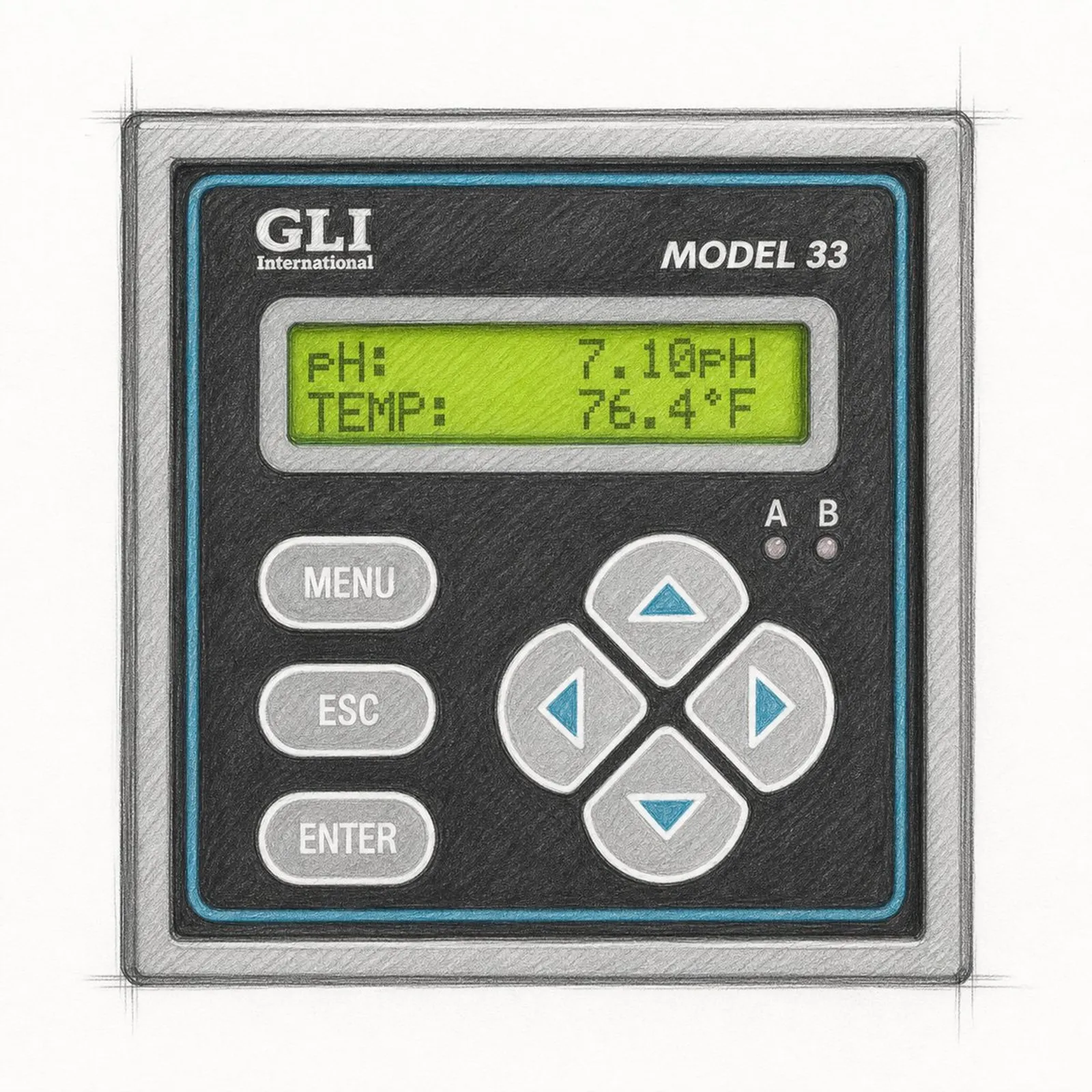 Hach GLI P33 pH/ORP Analyzer - bild 1