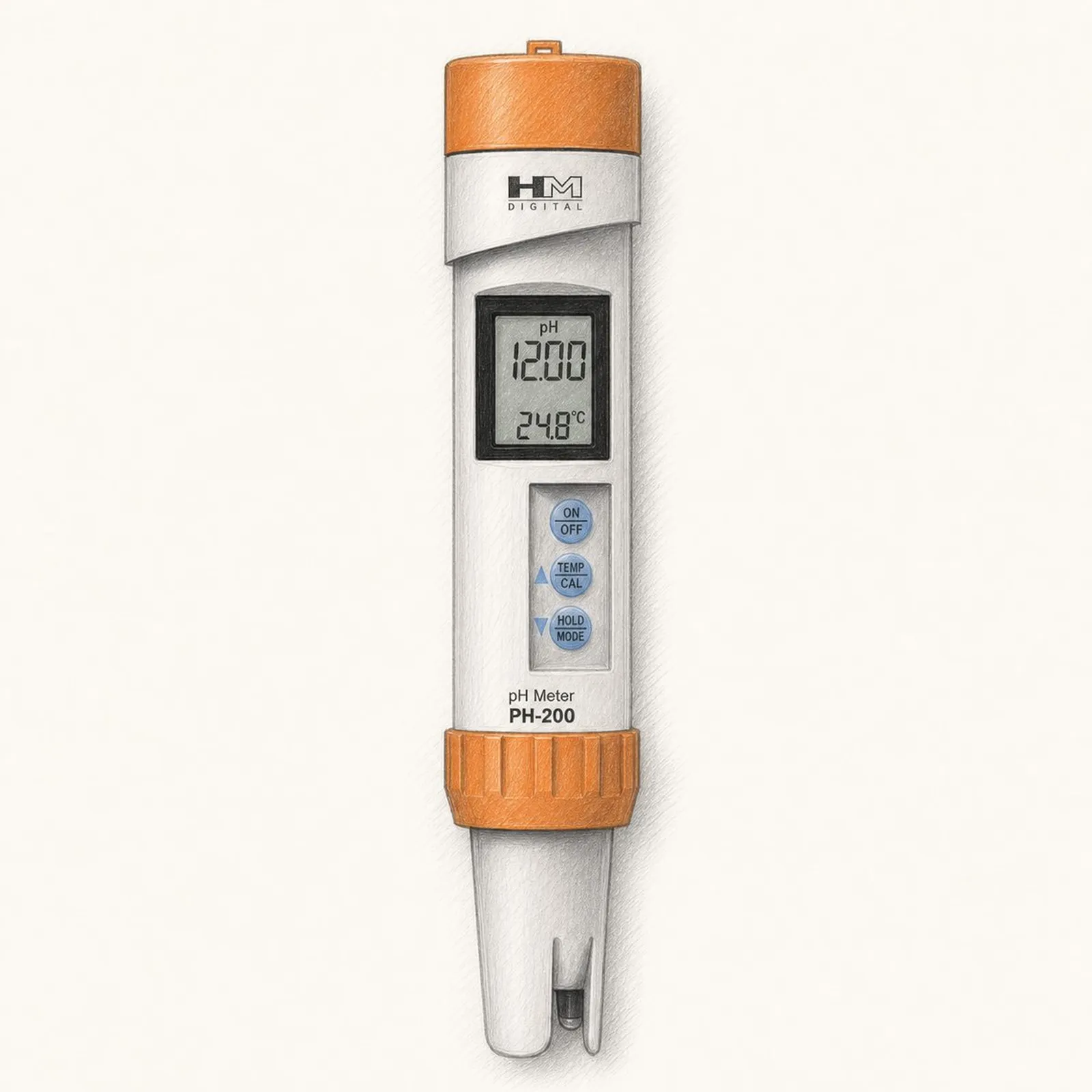 Dosatron / HM Digital PH-200 Pro HM pH Meter - bild 1