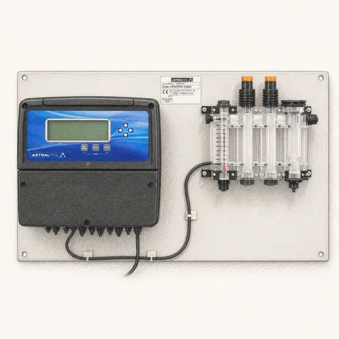 AstralPool Controller pH/ORP/Free Chlorine panel